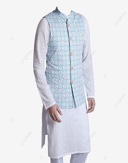 Printed Endi Cotton Panjabi