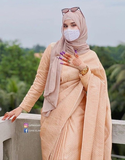 Modern Embroidered Silk Saree