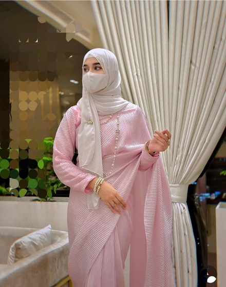 Modern Embroidered Silk Saree